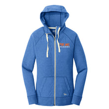 Load image into Gallery viewer, New Era Ladies Sueded Cotton Blend Full-Zip Hoodie