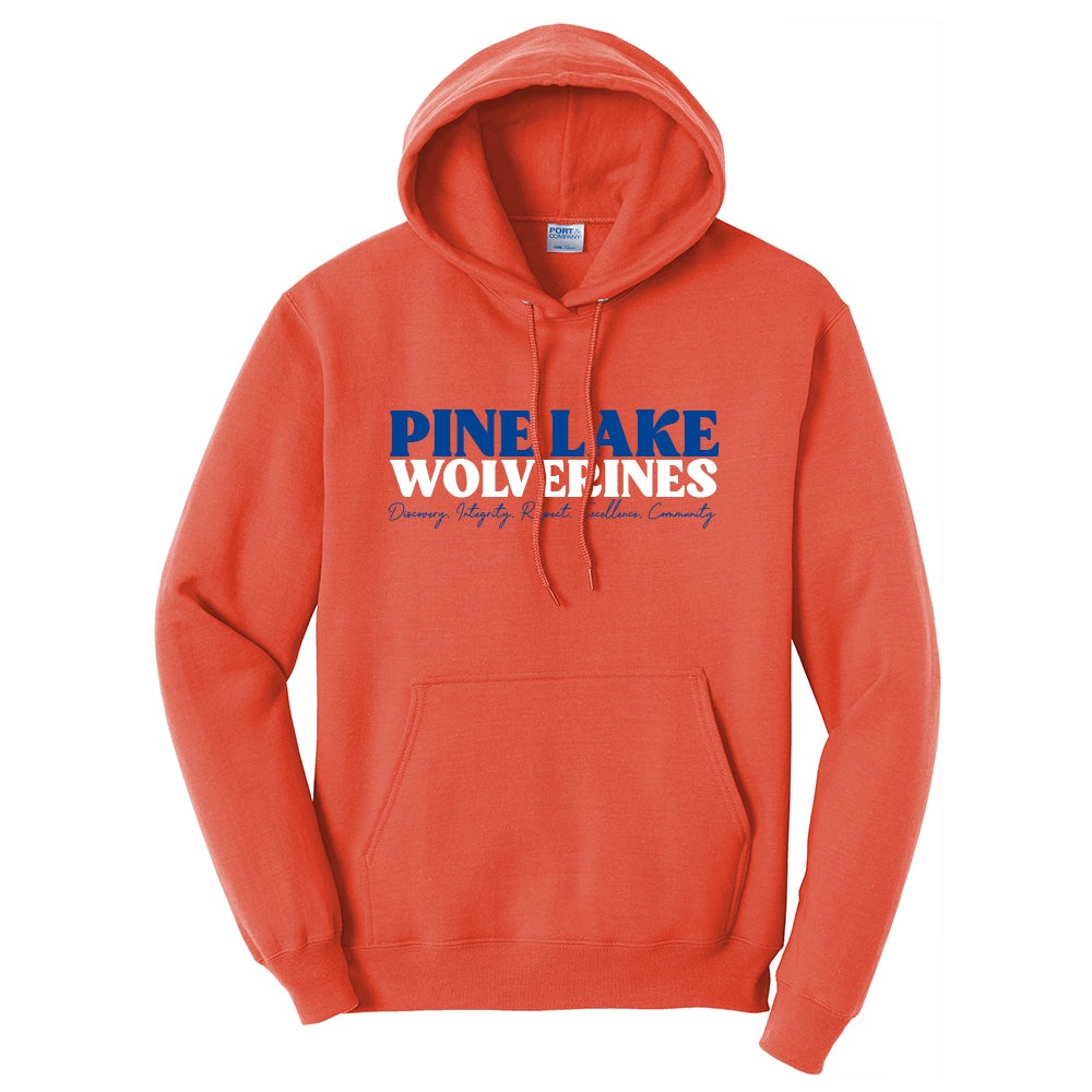 Core Fleece Pullover Hooded Sweatshirt